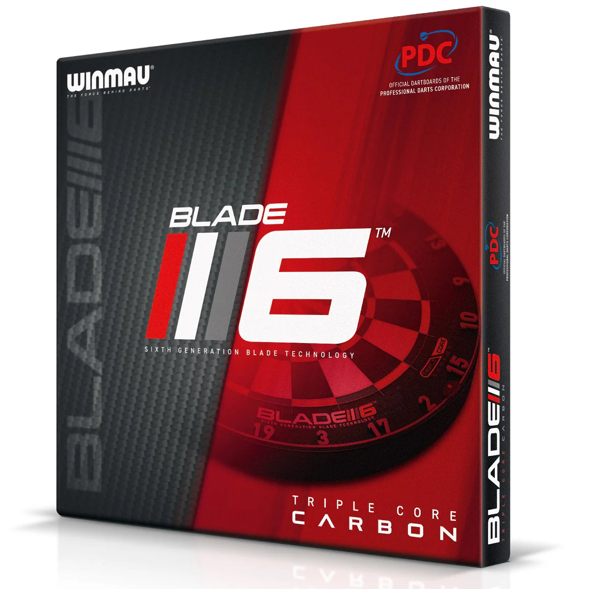 Blade 6 Carbon Triple Core Dartboard