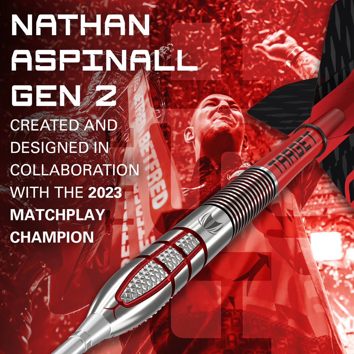 Nathan Aspinall G2 95% Tungsten Steel Tip Darts
