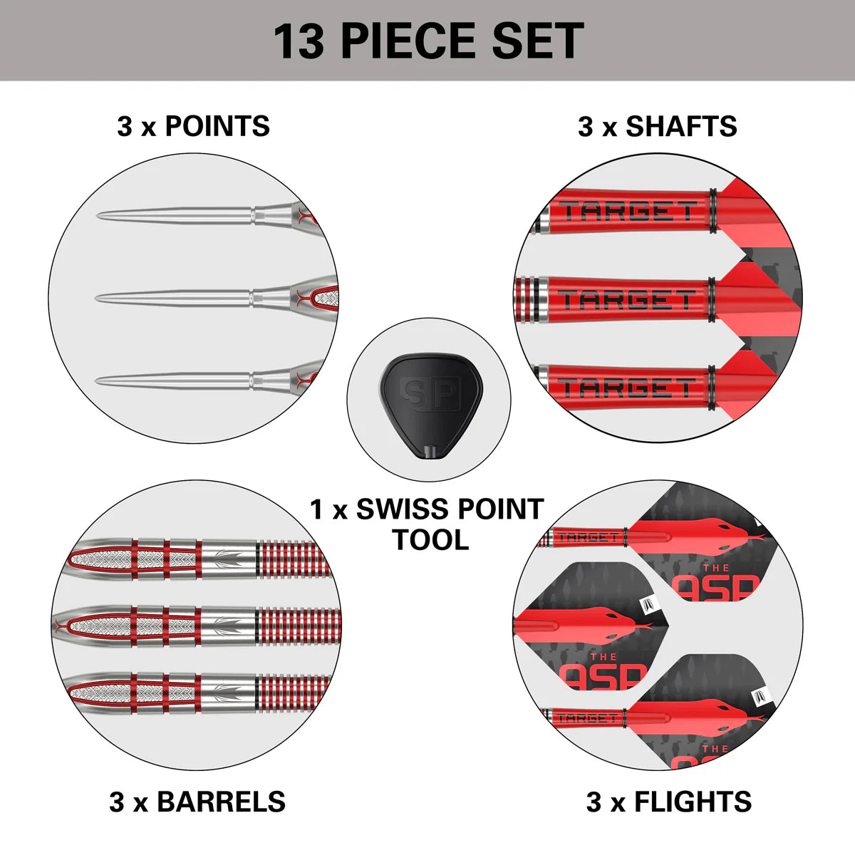 Nathan Aspinall G2 95% Tungsten Steel Tip Darts