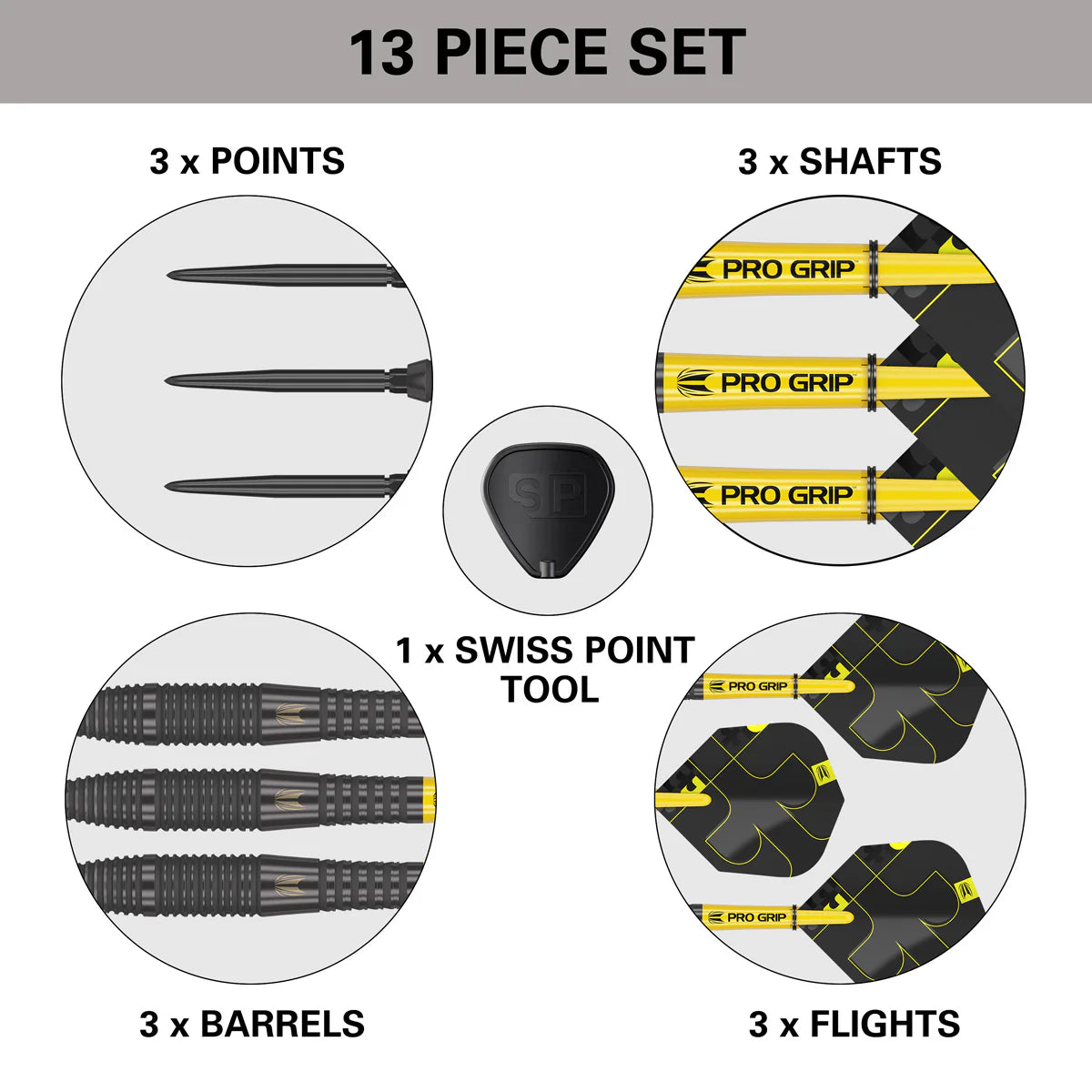 Bolide Void 05 90% Tungsten SP Steel tip Darts