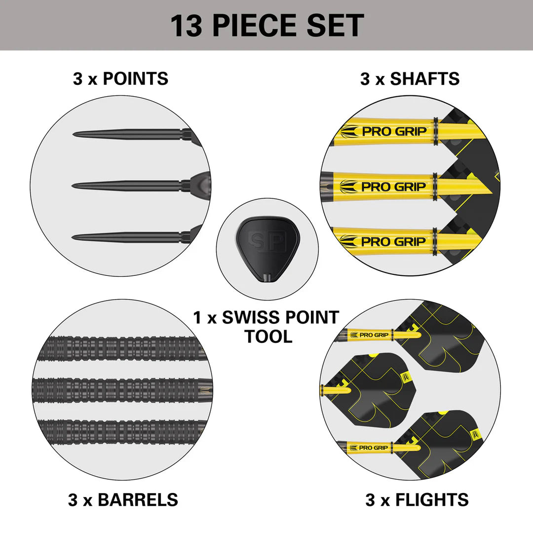 Bolide Void 04 90% Tungsten SP Steel tip Darts