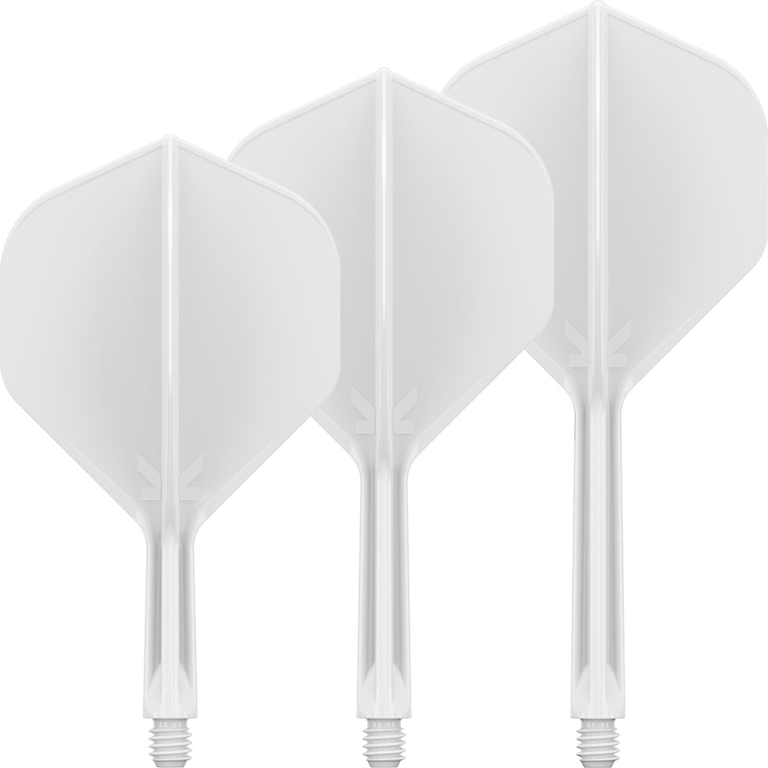 K-Flex White No6 One Piece Flights by Target
