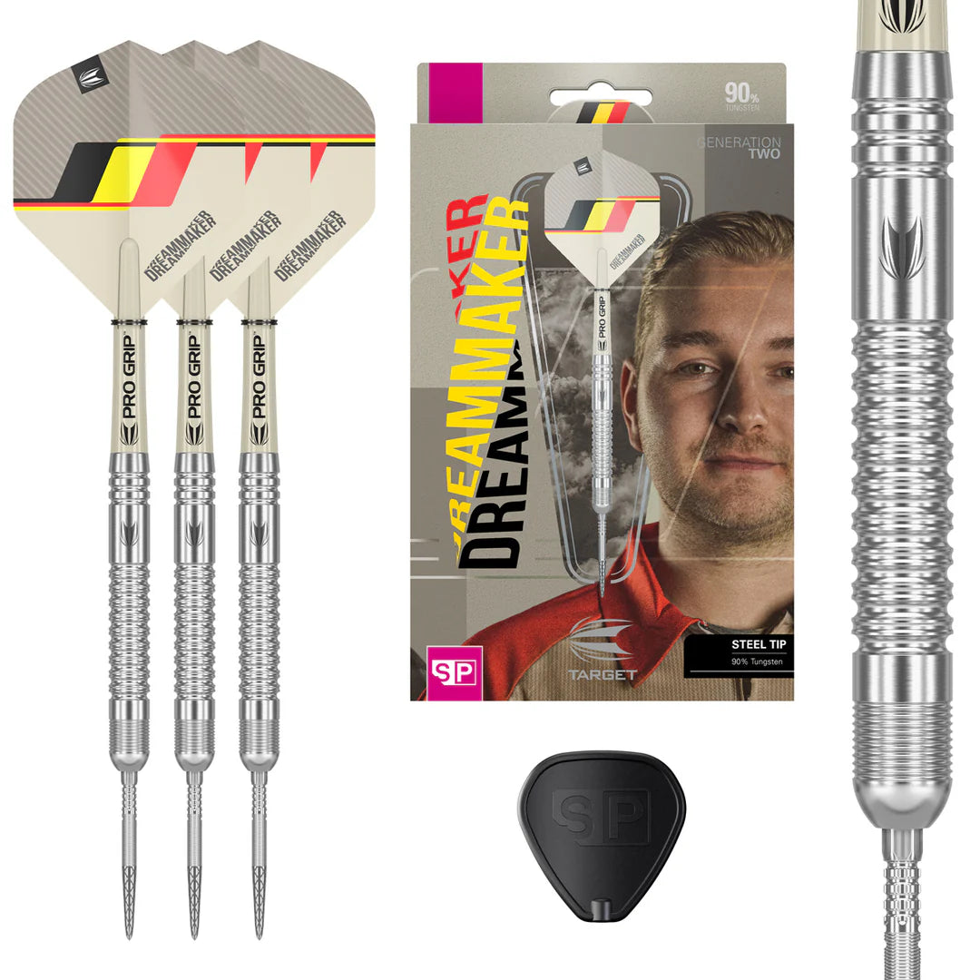 Dimitri van den Bergh G2 90% Tungsten Steel Tip Darts