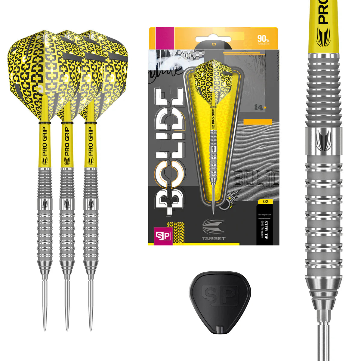 Bolide 02 Swiss Point 90% Tungsten Steel Tip Darts