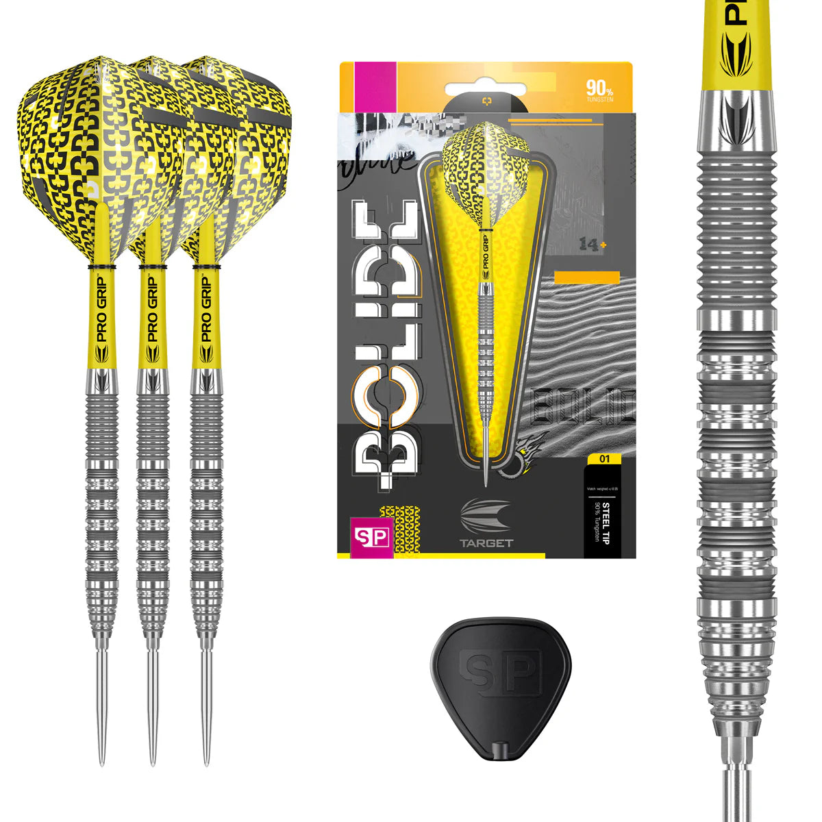Bolide 01 Swiss Point 90% Tungsten Steel Tip Darts