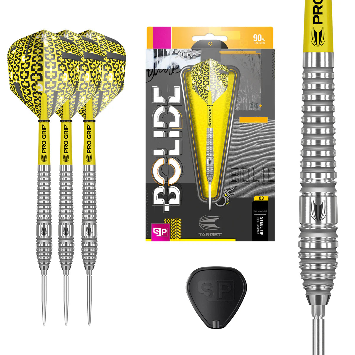 Bolide 03 Swiss Point 90% Tungsten Steel Tip Darts