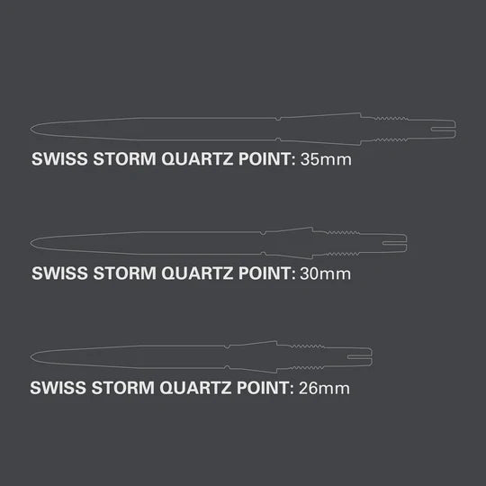 Target Swiss Storm Quartz Points