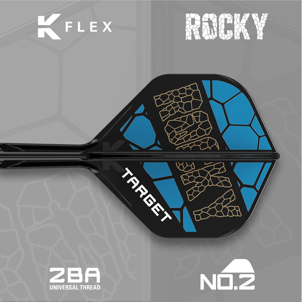 Josh Rock K-Flex One Piece Dart Flights