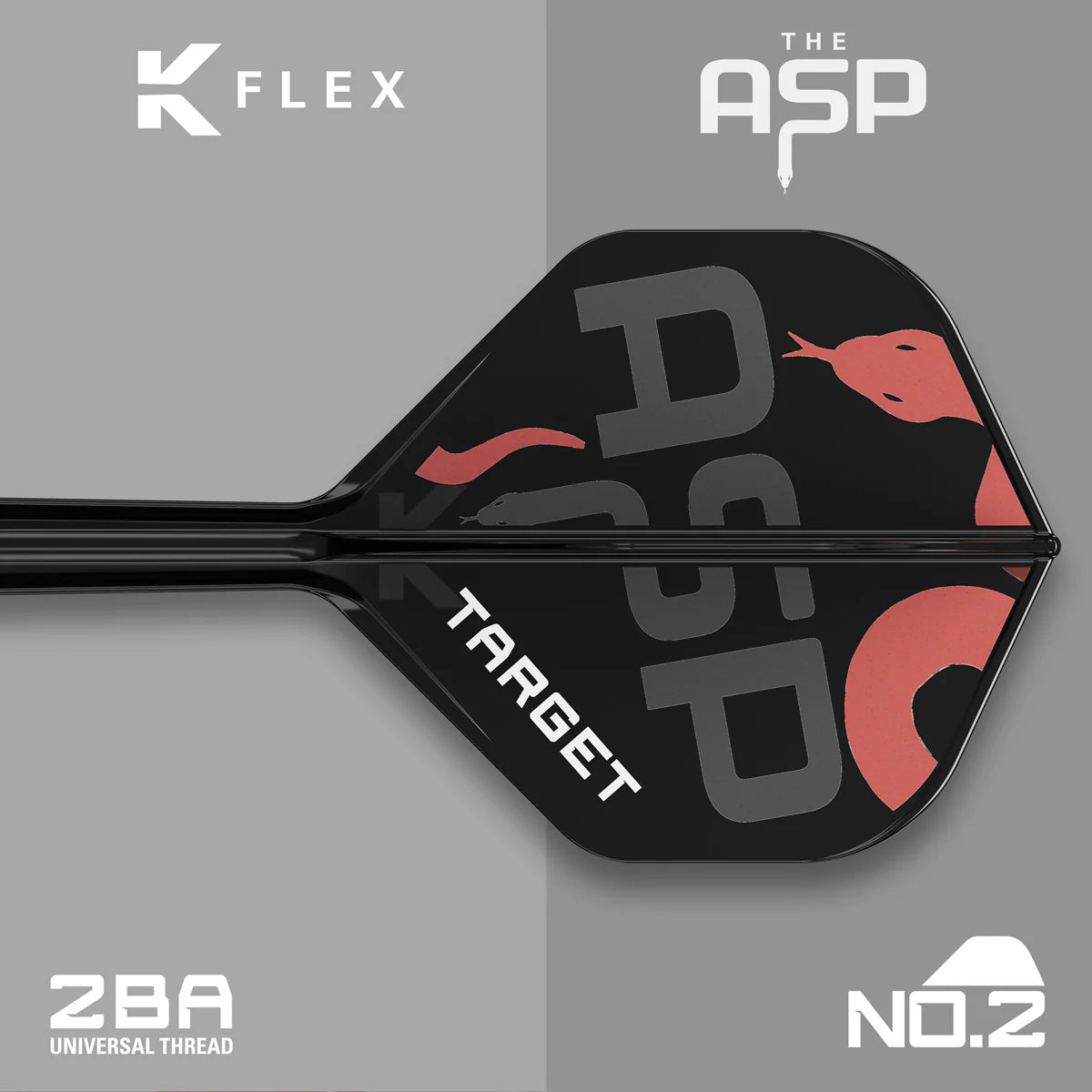 Nathan Aspinall No2 K-Flex One Piece Dart Flights
