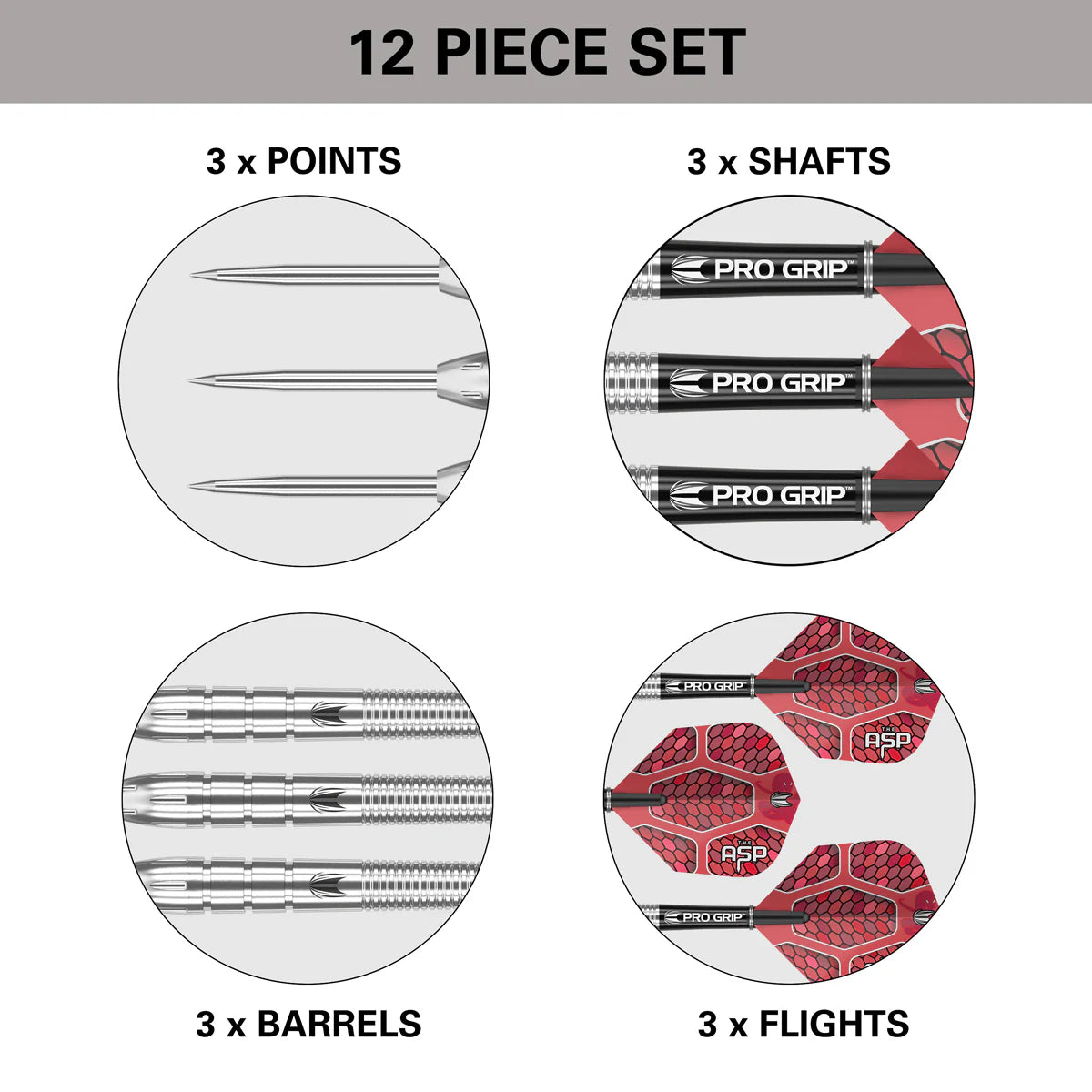 Nathan Aspinall G1 90% Tungsten Steel Tip Darts
